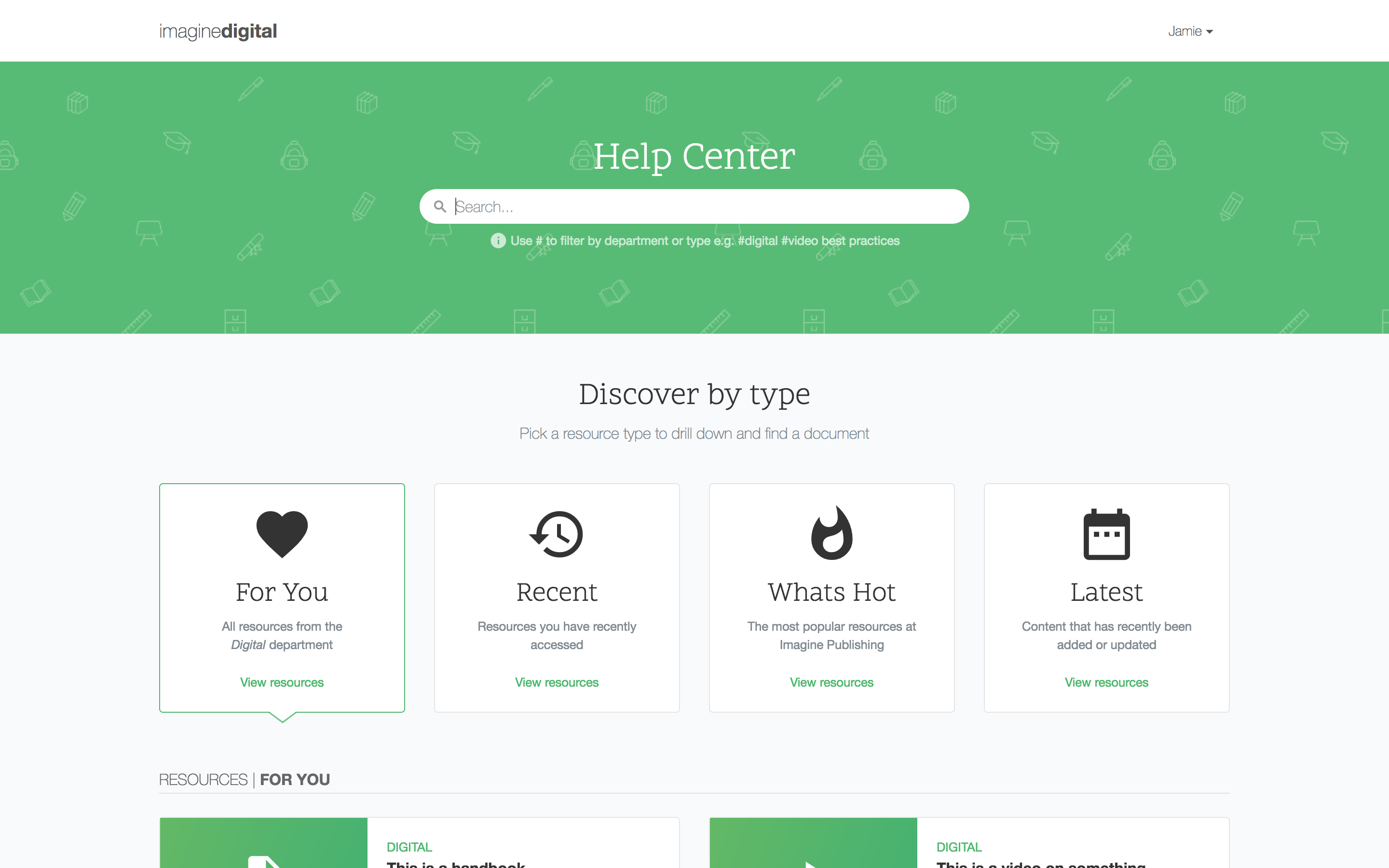 Help Centre Screenshot 3